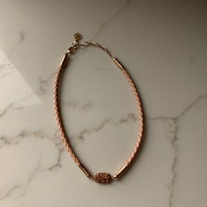 Kendra Scott Rose Gold Necklace